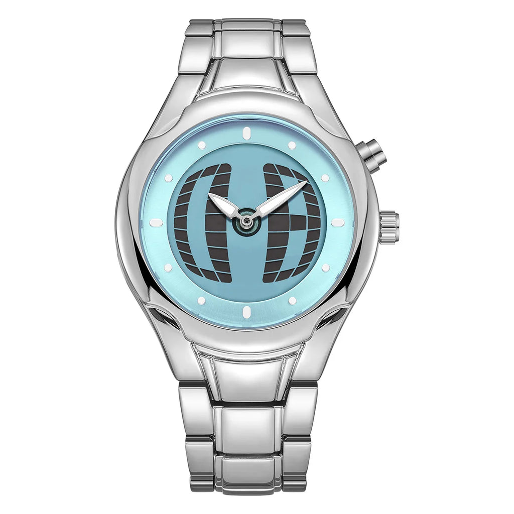 FORM 404 by CHRONOFORM — oversized alloy case with numberless dial and dual display
