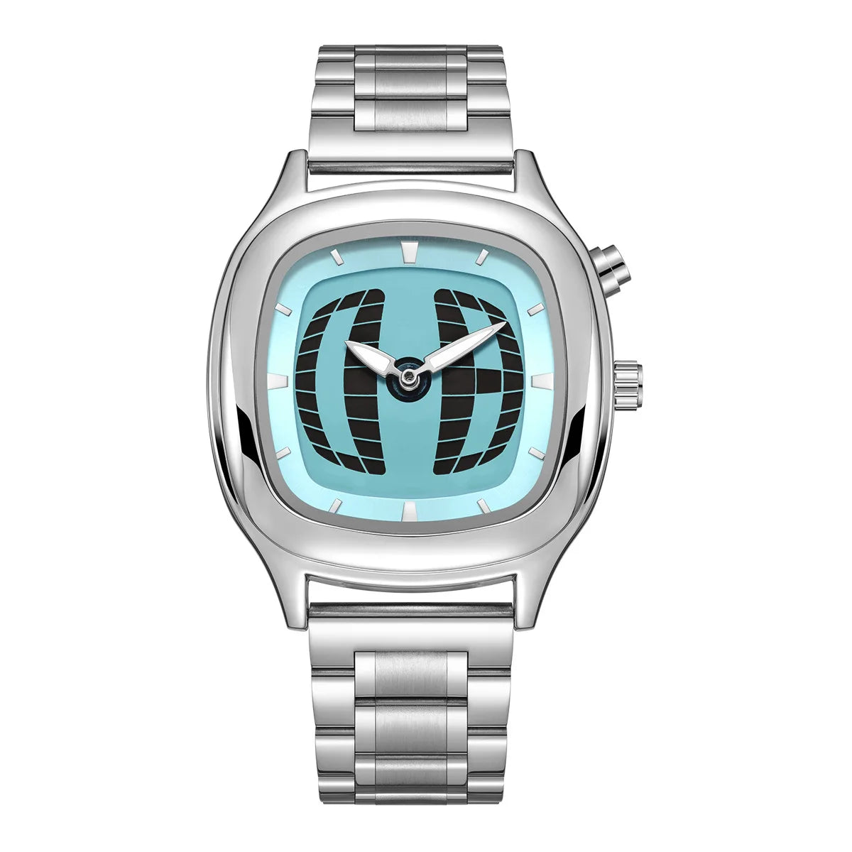 FORM 404 by CHRONOFORM — oversized alloy case with numberless dial and dual display